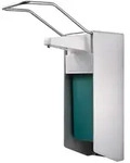 Desinfektionsmittelspender 500ml Edelstahlpumpe mit langem Armhebel