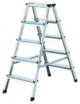 Krause STABILO Stufen-Doppelleiter 2x5 Stufen
