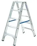Krause STABILO Stufen-Doppelleiter 2x4 Stufen