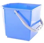 TTS Eimer 15 Ltr. blau f&uuml;r Reinigungswagen