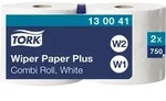 Tork Starke Mehrzweck Papierwischt&uuml;cher Wei&szlig; W1/2, 2 &times; 750 Blatt, 130041
