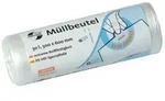 DEISS M&uuml;llbeutel 30 Liter, 5 my, HDPE, transparent (1 Rolle = 40 St&uuml;ck)
