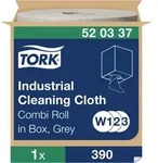 Tork Industrie Reinigungst&uuml;cher Grau W1/2/3, Wiederverwendbar, 1 &times; 390 T&uuml;cher,