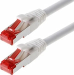Helos 118058, helos Patchkabel Cat 6 SFTP RJ45 wei&szlig; 7,5m AWG277 LSZH GHMT