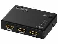 LogiLink HD0042, LogiLink Switch HDMI 3x1-Port, 1080p/60Hz, HDCP,CEC,RC,smal