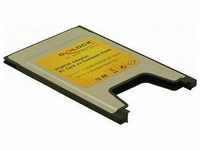 Delock 91051, PCMCIA Card Delock 1x Compact Flash Card Reader Typ I