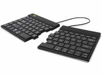 RGo RGOSBUSWLBL, RGo R-Go Tastatur Split Break US-Layout Bluetooth schwarz