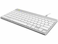 RGo RGOCOUSWDWH, RGo R-Go Tastatur Compact Break US-Layout Kabel weiß