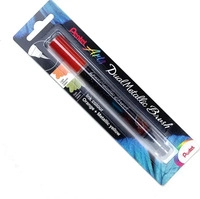 Pentel XGFH-DF, Pentel Dual Metallic Brush XGFHDFX BrushPen orange, 1 St
