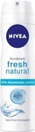 NIVEA 6545965004, Nivea Fresh Natural Deo-Spray 150,0 ml