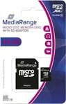 MEDIARANGE MR955, MediaRange Speicherkarte micro SDXC, 64 GB, 1 St