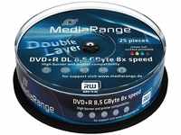MEDIARANGE MR474, MediaRange DVD+R DL 8x 25pcs Cake Inkjet Fullsurface Printab