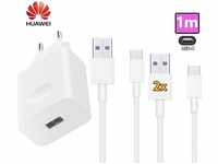 Huawei 2452156, Huawei - AP32 - Quick Charger + Data Cable USB Type-C - White BULK