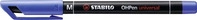 STABILO 843-41, Stabilo OHPen universal 1,0 mm permanent Blau