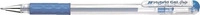Pentel K116-C, Pentel K116 Gelschreiber blautransparent 0,3 mm, Schreibfarbe blau, 12