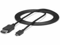 StarTech.com 3m USB-C auf DisplayPort Kabel - 4K 60Hz - Thunderbolt 3 kompatibel -