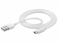 Cellularline USBDATACUSBACW, Cellularline Power Data Cable 1,2 m USB-A/ Typ-C...
