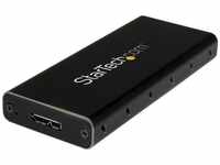 Startech Externes USB3.1 M.2 Festplattengehäuse NGFF schwarz