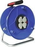 Brennenstuhl 1208010, Brennenstuhl Garant Kabeltrommel ohne Kabel, 4 Steckdosen,