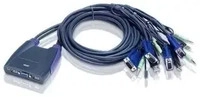 ATEN CS64US-AT, ATEN CS64US KVM Switch VGA USB Audio 4 Ports