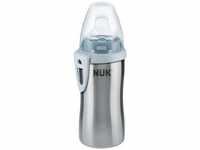 NUK 10255353, NUK Trinkflasche Active Cup Edelstahl 215ml blau