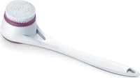 Beurer 605.11, beurer Massageb&uuml;rste FC 25 wei&szlig;, pink Kunststoff, 1 St