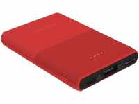 TerraTec 282272, TERRATEC Powerbank P50 Pocket Poppy Red 5.000mAh