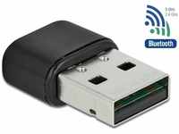 Delock 61000, Delock Bluetooth 4.2 and Dualband WLAN ac/a/b/g/n 433 Mbps USB Adapter