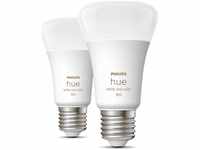 Signify Philips Hue White & Col. Amb. E27 Doppelpack 2x570lm 60W/