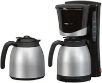 Clatronic 263 126, CLATRONIC KA 3328 Kaffeemaschine schwarz, 810 Tassen