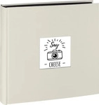 hama 00002344, Hama Jumbo-Album Fine Art 30x30 cm 100 schwarze Seiten Kreide
