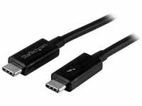 STARTECH.COM TBLT3MM2M, StarTech.com 2m Thunderbolt 3 (20Gbit/s) USB-C Kabel -