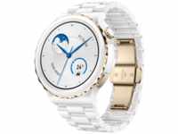 Huawei 55028824, Huawei Watch GT 3 Pro - 43 mm - weiß Keramik - intelligente Uhr mit