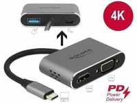 Delock 64074, DELOCK Adapter USB Type-C > HDMI und VGA