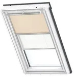 VELUX Verdunkelung Plus DFD Manuell Uni Beige/Wei&szlig; 4556, M08,