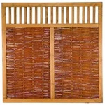 T&J VESUV Weidengeflechtzaun Sichtschutz, 180x180 cm