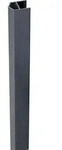 GroJa Abschlussprofil Steckzaun Schr&auml;gelement Anthrazit DB 703