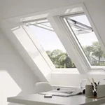 VELUX Dachfenster GPU 0069 Klapp-Schwing-Fenster Kunststoff ENERGIE Hitzeschutz,