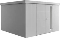 Biohort 82054, Biohort Ger&auml;tehaus Neo silber-metallic Ger&auml;teschuppen, Doppelt&uuml;r,