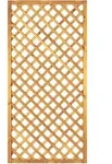 T&J Diagonal-Rankzaun MW 6x6 cm Rankgitter Sichtschutzzaun, 90x180 cm