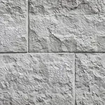 Beckers Betonzaun Standard Motiv Casa-Borsika grau Steinoptik
