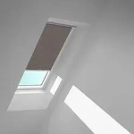 VELUX Rollo Taupe 4167, PK08, Aluminiumschiene,GGU,Manuell,VELUX