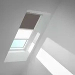 VELUX Verdunkelungsrollo Duo DFD Taupe/Wei&szlig; 4577, PK06,...