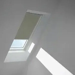 VELUX Verdunkelungsrollo Olivebeige gepunktet 4575, C02, GGU,Manuell,VELUX,wei&szlig;e