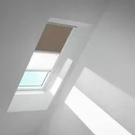 VELUX Verdunkelungsrollo Duo DFD Nougat/Wei&szlig; 4574, SK08,...