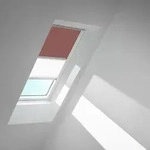 VELUX Verdunkelungsrollo Duo DFD Rosenholz/Wei&szlig; 4578, M06,