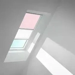 VELUX Verdunkelungsrollo Duo DFD Kids Rosa Sterne 4659, S08,...