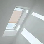 VELUX Plissee Leinen 1275, PK10, Aluminiumschiene,GGU,Manuell,VELUX