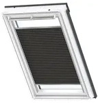 VELUX Wabenplissee Uni schwarz 1047 Uni schwarz 1047, MK08,