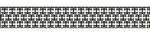 GroJa Steckzaun Designeinsatz Oriental Aluminium Anthrazit DB 703